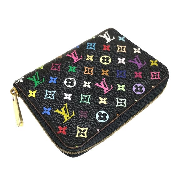 Authentic Louis Vuitton Zippy Coin Purse Coin Case Monogram Multicolore Wallet - Picture 6 of 16